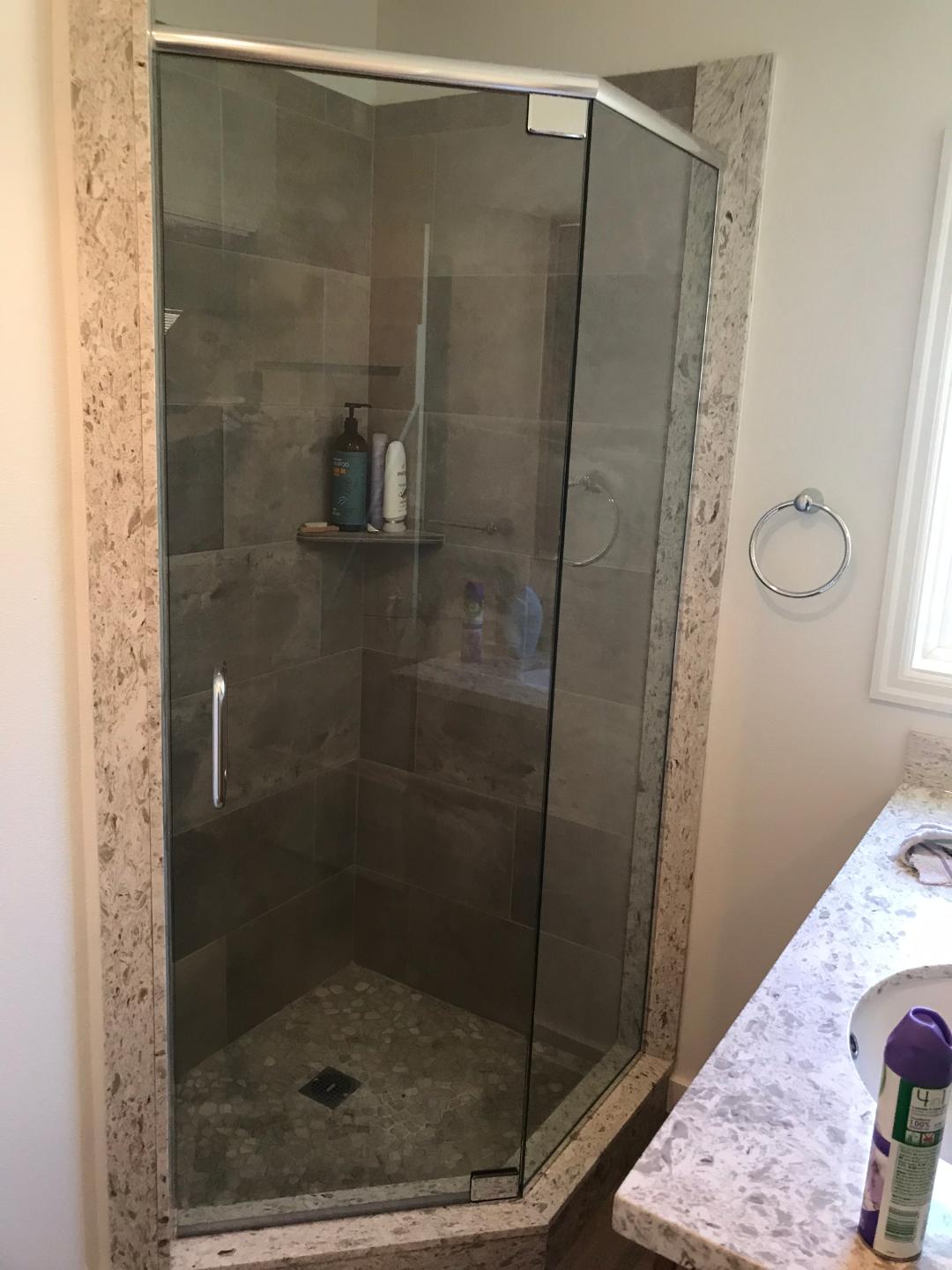 custom shower glass