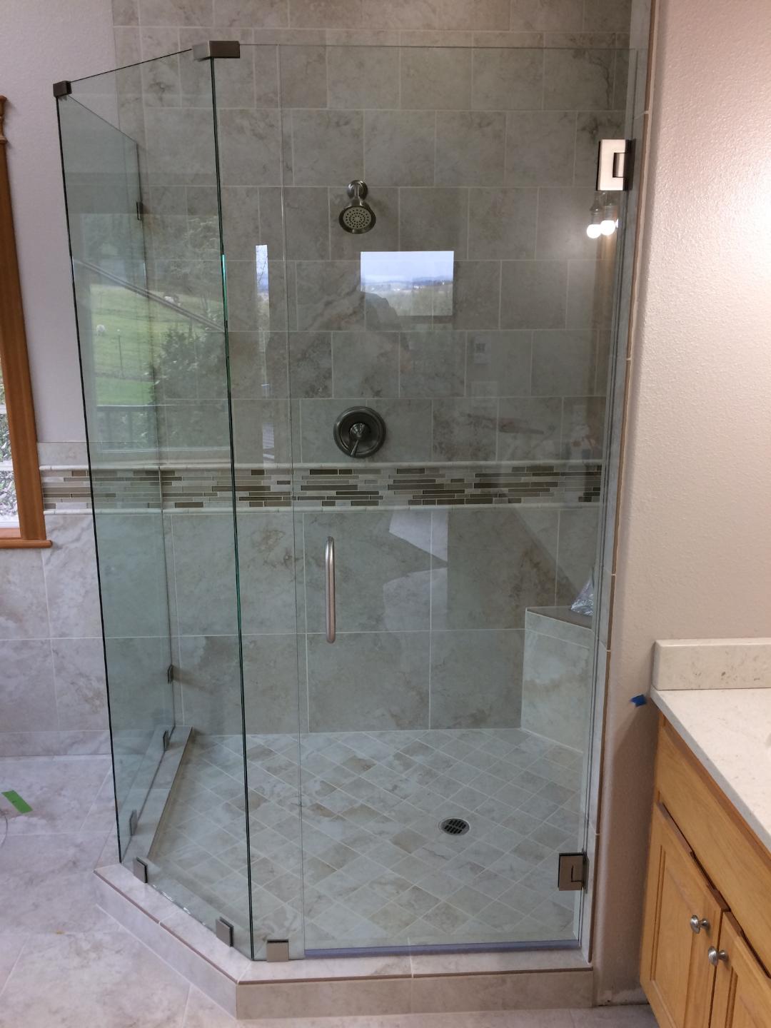 glass shower replacement